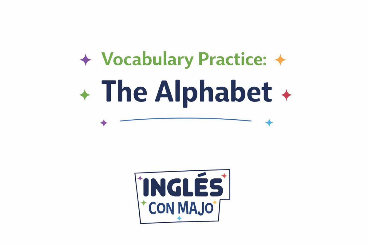 Vocabulary Practice: The Alphabet
